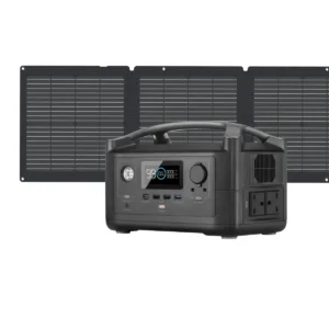 ecoflow powerstation rivers 600 – 600w, 288wh + 110w solar panel