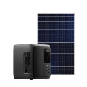 eco flow delta 3 1000 air solar generator with 500w panel